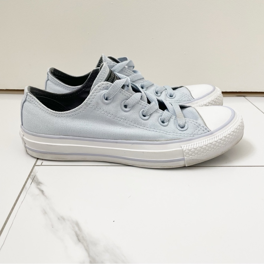Converse All Star Chuck Taylor Periwinkle Light Blue Lace Up Casual Sneakers